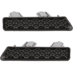 JC Whitney Bumper Trim Textured, Rear, Driver & Passenger Side, Outer, 1-year unlimited-mileage warranty SET-GT76350031