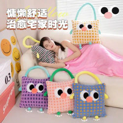Oreiller Dopamine, couette, couverture de sieste 2 en 1 à double usage pour voiture et bureau, coussin mignon, oreiller de canapé