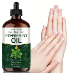 100g Peppermint Essential Oil, Extracted from Natural Plants, Hypoallergenic, Moisturizing Massage Oil Suitable for Men and Women, Hair, Diffusers, and Humidifiers