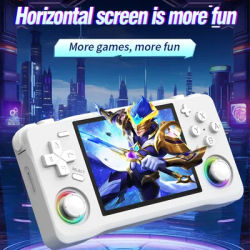 NEW XF35H Retro Handheld Game Console Linux System 3.5inch 640*480 IPS Screen 4000mAH Long Battery Life Pocket Video Player Game