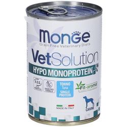 Monge Vetsolution Hypo Monoprotein Tonno Cani 400 g Mangime