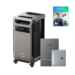 Anker SOLIX F3800 Plus + Smart Home Power Kit + Installation Service