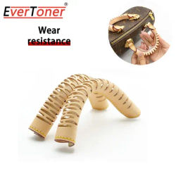 EverToner With plant-tanned Leather Handle Protector Strap Cover for Round Handles for Speedy20 25 30 Bag Accessories