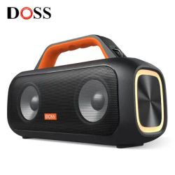DOSS haut-parleur Bluetooth Portable 60W puissant caisson de basses stéréo SoundBox IPX6 étanche TWS appairage haut-parleur extérieur sans fil