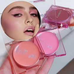 1PC Natural Matte Nude Makeup, Long-lasting, Color-producing, Durable, Brightening, Blush Cream for Daily Facial Makeup