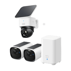 eufyCam E40 2-Cam Kit (HomeBase 2) + eufy SoloCam S340 bundle