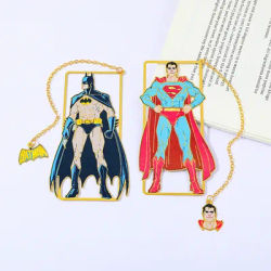 Marvel comics marvel metal bookmark，Gifts for comic book lovers, reading accessories office stationery school supplies
