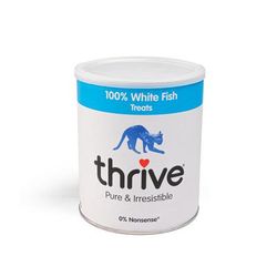 110g 100% White Fish Freeze-Dried thrive Cat Snacks