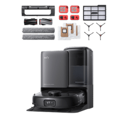 eufy Robot Vacuum Omni E25 + Accessories Package Black