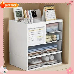 Drawer Desktop Transparent Organizer Office Student Desk File Organizer Simple Large Capacity Shelf