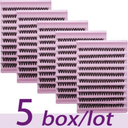 Individual Lashes 8-16mm 3Pack/5Pack Cluster Lashes Natural Look Mixed Tray DIY Eyelash Extension Volume Lash Clusters Eyelashes