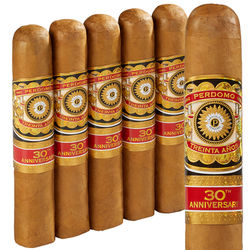 Perdomo 30th Anniversary Box-Pressed Connecticut - Pack of 5