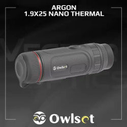 Vector Optics OwlSet Argon 1.9x25 Thermal Monocular | 400×300 IR & 25mK NETD | 295g Lightweight | 16GB Storage​