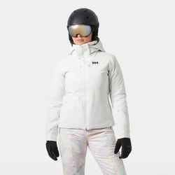 Helly Hansen Women's Alphelia Lightweight Lifaloft Ski Jacket Green M