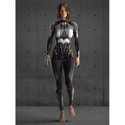Carnevale 2026 Body Costumi di Gruppo per Coppie di Halloween Catsuit a Corpo Intero Teschio Robot Cyborg Costume Spaventoso Tutti Costume per Club Feste Performance Halloween Carnevale Giorno della