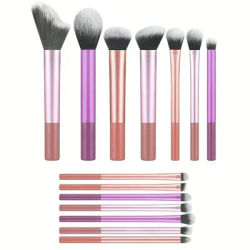 14pcs Makeup Brush Kit Soft Synthetic Hair Make Up Brushes Foundation Blush Eyeshadow Cosmetic Makeup Tools