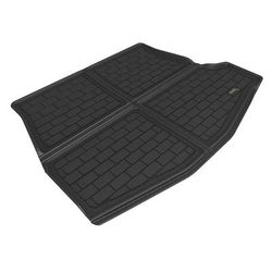 3D Mats USA Cargo Mat Made of Rubber Black Molded Liner, 3-year limited warranty M1TY3061309