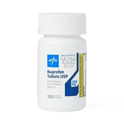 Medline Ibuprofen Tablet, 200 mg, 100 Tablets/Bottle, 1 BT (OTCM00020H)