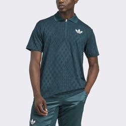 adidas Wimbledon 2025 Pro Polo Men's Tennis Apparel Aurora Ivy
