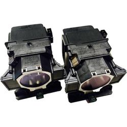 Jaspertronics™ Lamp & Housing for the Epson Powerelite Pro Z9870UNL TwinPack Projector w Original Lamp Inside - 1 Year Warranty