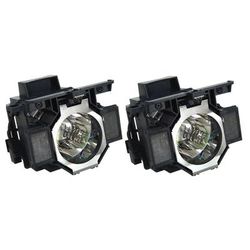 Jaspertronics™ Original Lamp & Housing TwinPack for the Epson EB-Z8050WNL Projector - 1 Year Warranty