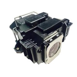 Jaspertronics™ Original Lamp & Housing for the Epson Powerlite W7+ Projector - 1 Year Warranty