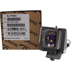 Jaspertronics™ Original Lamp & Housing for the Optoma X402 Projector - 1 Year Warranty