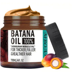 100% Pure Organic Hair Mask Batana Oil Hair Growth Oil Natural Treatment Nourish Reduce Hair Loss Anti-Breakage Hair Products