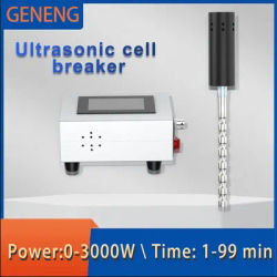 3kW Ultrasonic Homogenizer Liquid Emulsifier Cell Crusher Pulverizer Nano Graphene Disperser Organic Herbal Plant Drug Extractor