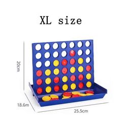 Foldable Connect In A Line Board Game, Educational Puzzle & Family Party Chess Toy, Early Thinking Training Gift For Kid xl