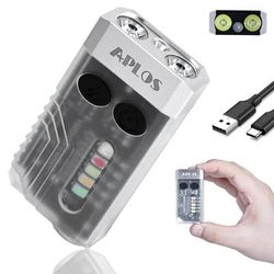 APLOS L02 EDC Flashlight: 1000 Lumens Portable Super Bright Keychain Light USB C Charging Torch For Emergency, Camping 2