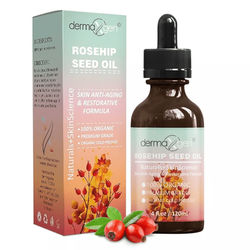 Organic Rosehip Seed Oil, Cold Pressed Moisturizer For Acne, Dandruff & Skin Hydration 4oz Organic Rosehip Seed Oil, Cold Pressed Moisturizer For Acne, Dandruff & Skin Hydration 4oz