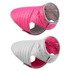 Winter Waterproof Pet Clothing: Reflective Reversible Puppy Jacket M 1
