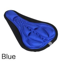 Padded Gel Bike Seat Cushion With 3D Foam Support For Mountain And Exercise Bikes blue 2