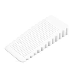 Anti Collision Rubber Safety Guard Door Stop White