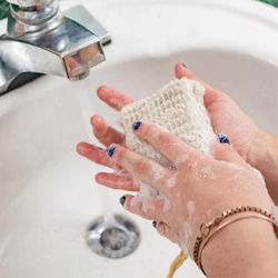 Sisal Hemp Bar Soap Saver Bag Sisal Hemp Bar Soap Saver Bag