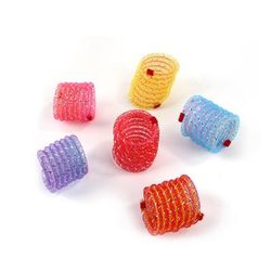 Colorful Spiral Cat Spring Toy: Interactive And Fun Kitten Cat Toys Random