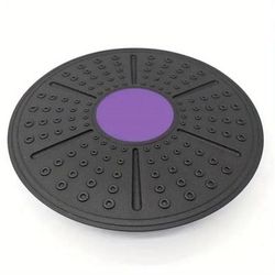 360 Waist Rotation Torsion Balance Exerciser Yoga Swing Balance Board For Abdominal Fitness And Weight Loss purple