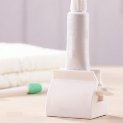 Portable Toothpaste Squeezer White