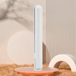 Mini Dual purpose Curling Iron White