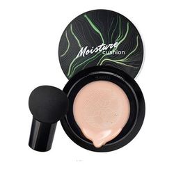 Perfect Your Complexion Flawless CC Cream Foundation With Mushroom Head Air Cushion, Matte Finish For All Skin Types Natural Color
