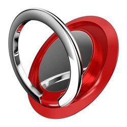 360 Phone Ring Grip Magnetic Car Mount Red