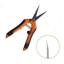 Garden Pruning Scissors: Fruit Picking & Weed Removal Tool Style D Curved