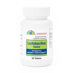 HEALTHSTAR Probiotic Dietary Supplement 50 per Bottle Tablet (1039130_BT)