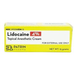 Lidocaine HCl 4% Cream 15 Gram (1125690_EA)