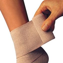 Comprilan Compression Bandage 4-7/10 Inch X 5-1/2 Yard Clip Detached Closure Tan NonSterile Standard Compression (683378_BX)