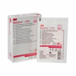 3M Medipore Composite Dressing 3-1/2 X 4 Inch Rectangle Sterile Nonwoven Backing (315360_CS)