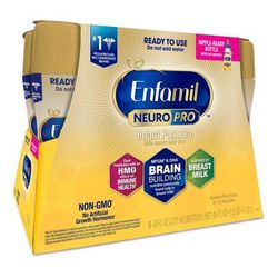 Enfamil NeuroPro Infant Formula Unflavored 8 oz. Bottle Liquid Iron (1206984_CS)