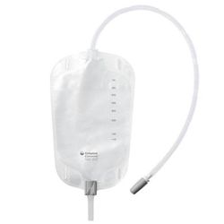 Conveen Security+ Urinary Leg Bag Anti-Reflux Valve / Clamp Valve NonSterile 500 mL Vinyl / Flocked (913657_EA)
