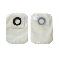 Karaya 5 Ostomy Pouch One-Piece System 9 Inch Length Convex, Pre-Cut 2 Inch Stoma Closed End (130375_BX)